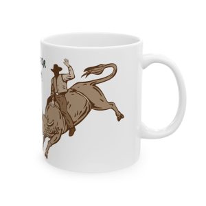 12443137021989518746_2048.jpeg Going For Eight Rodeo Bull Rider Coffee Mug – Cowboy Western Rodeo Gift – 11oz & 15oz Ceramic Cup for Bull Riding Fans