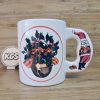 Artmark Christmas Coffee Cup Holiday Santa Mug 1994 82380 Vintage