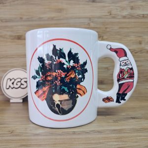 Artmark Christmas Coffee Cup 1 Artmark Christmas Coffee Cup Holiday Santa Mug 1994 82380 Vintage