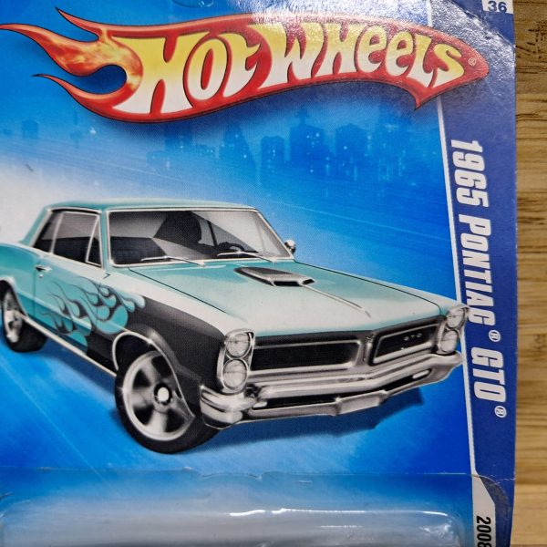1965 Pontiac GTO 8 Hot Wheels 1965 Pontiac GTO Goat Diecast Vehicle 2008 All Stars Sealed Car Stamped 2003