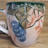 Alco Industries Coffee Mug Tea Cup Ceramic Grapes Fruit Leaves China