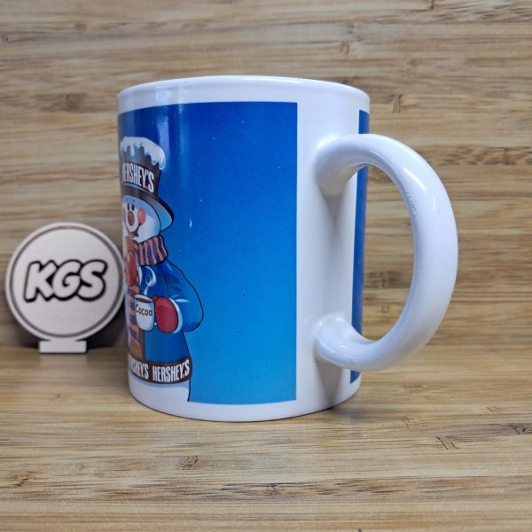 Houston Harvest Hershey’s Cocoa Snowman S’mores Recipe Coffee Cup Christmas Mug